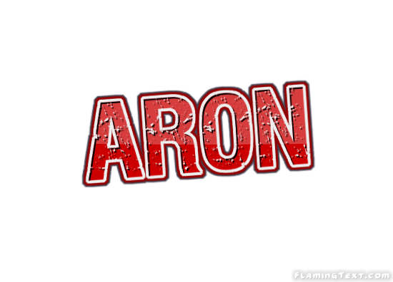 Aron Logo - Aron Logo. Free Name Design Tool from Flaming Text