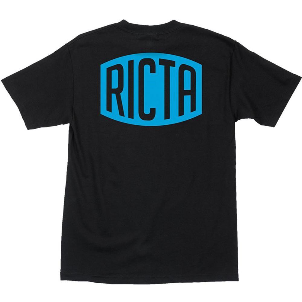 Ricta Logo - Ricta Logo Regular S/S Men's T-Shirt - Black