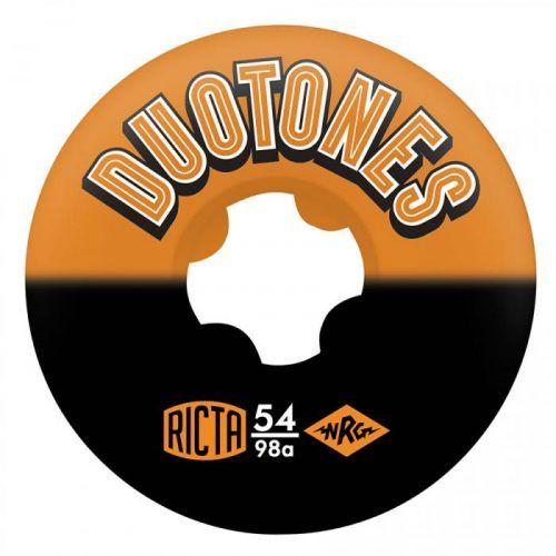 Ricta Logo - Ricta Duo Tones Orange Black Wheels 54mm 98A