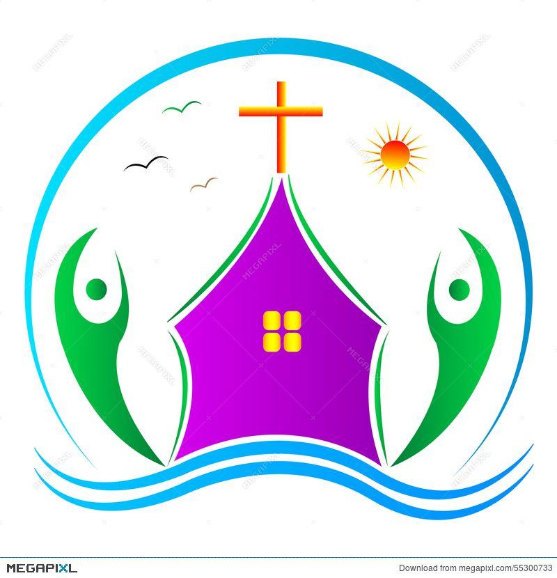 Christianity Logo - Christianity Logo Illustration 55300733 - Megapixl