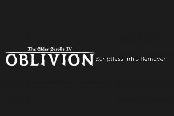 Oblivion Logo - Scriptless Oblivion Intro Remover at Oblivion Nexus - mods and community