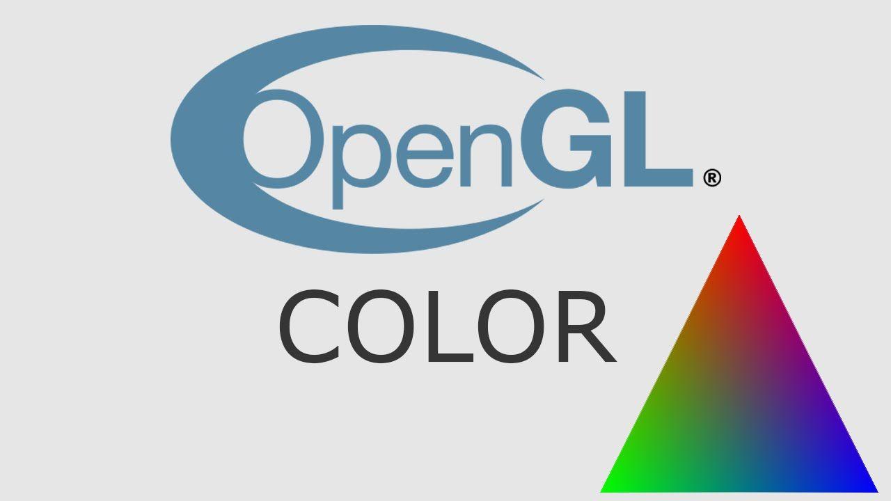 OpenGL Logo - OpenGL Tutorial 24 - Color