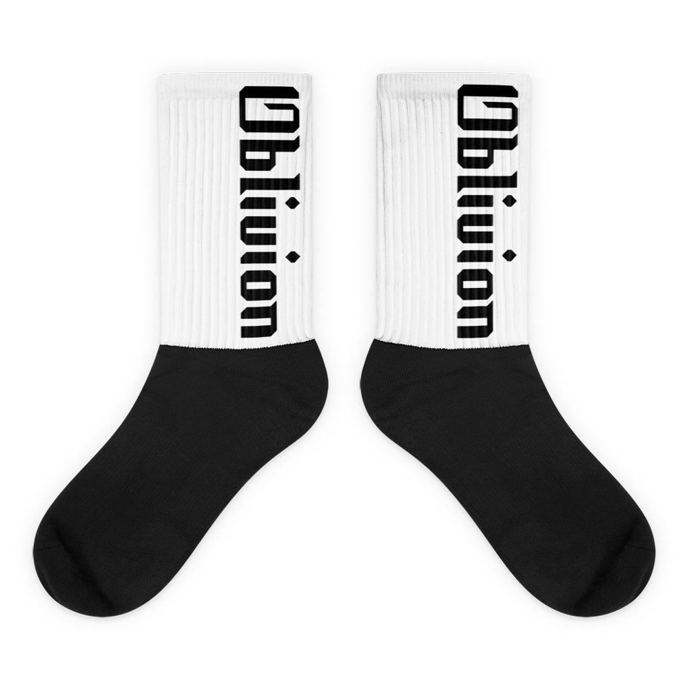 Oblivion Logo - Oblivion Logo Socks