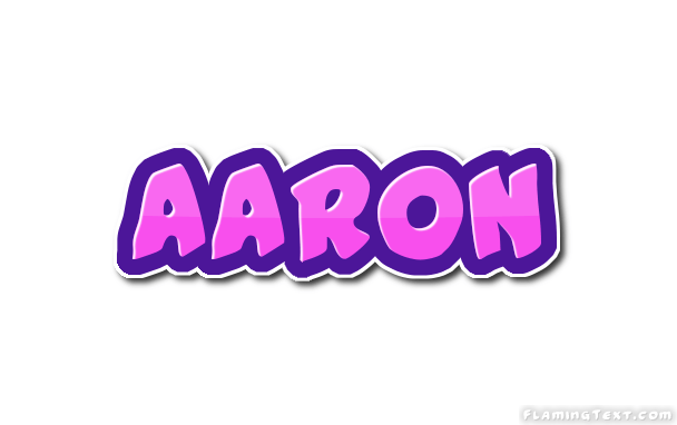 Aaron Logo - Aaron Logo | Free Name Design Tool from Flaming Text