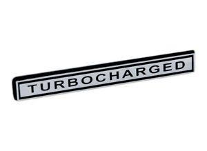 Turbocharger Logo - Details about Turbocharger Chrome & Black Turbocharged Engine Emblem Badge  Logo - 5