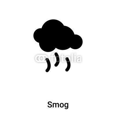 Smog Logo - Smog icon vector isolated on white background, logo concept of Smog
