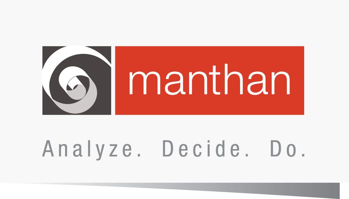 Manthan Logo - Manthan logo analyze decide do