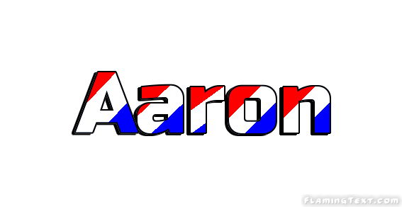 Aaron Logo - United States of America Logo | Free Logo Design Tool from Flaming Text
