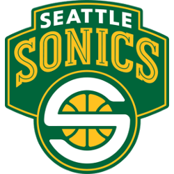 Supersonic Logo - Seattle SuperSonics Primary Logo | Sports Logo History
