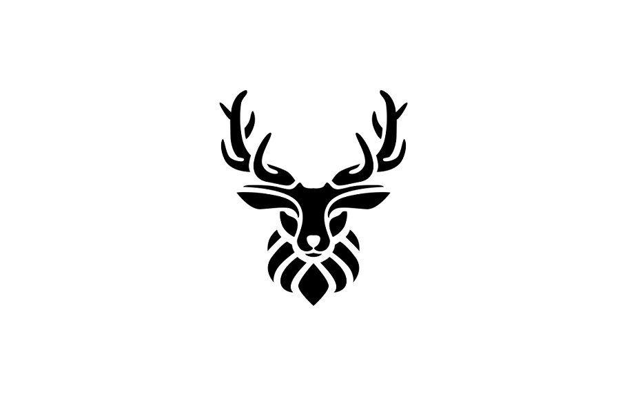 Reindeer Logo - Deer Logo Template