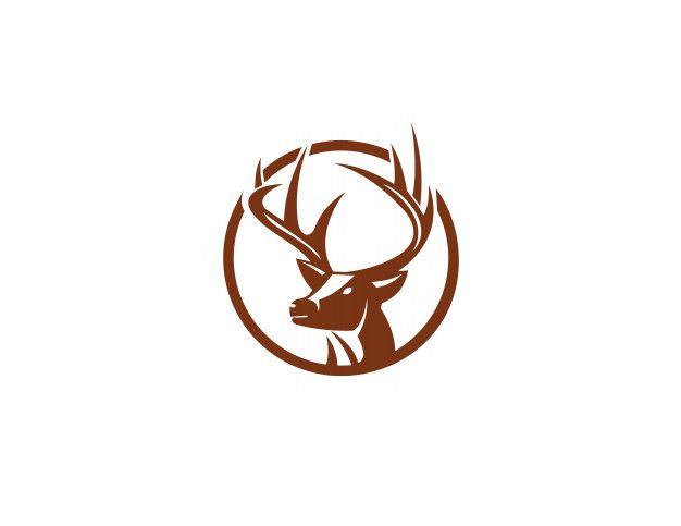 Reindeer Logo - Deer head logo and icon element Vector | Premium Download