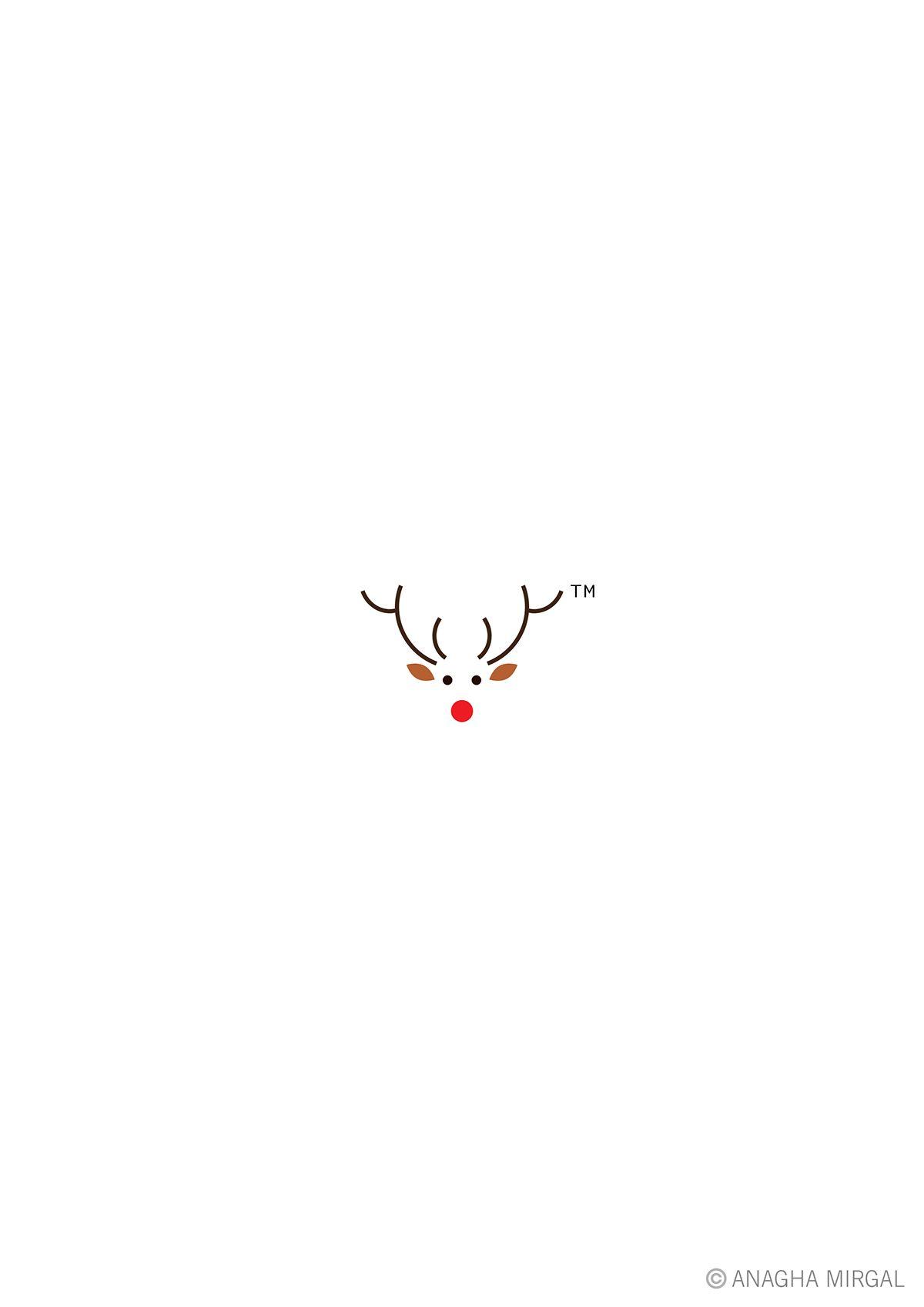 Reindeer Logo - Reindeer Minimalist Logo Design on Behance