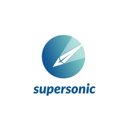 Supersonic Logo - design a logo for supersonic hot stealth mode startup. Logo