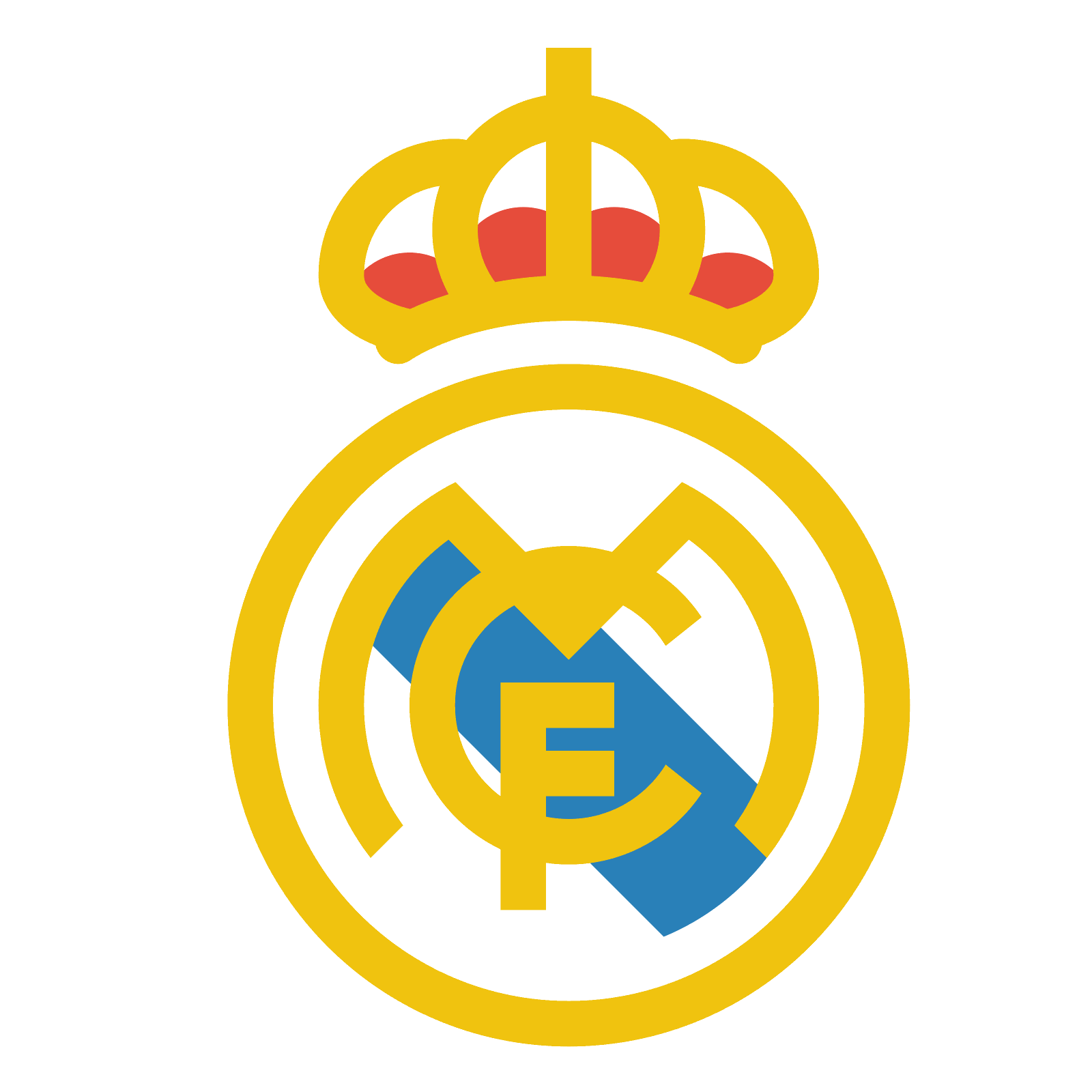 Madrid Logo - Real Madrid Logo Transparent & PNG Clipart Free Download - YA-webdesign