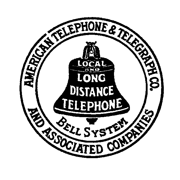 1900 Logo - American Telephone & Telegraph Logo (1900)