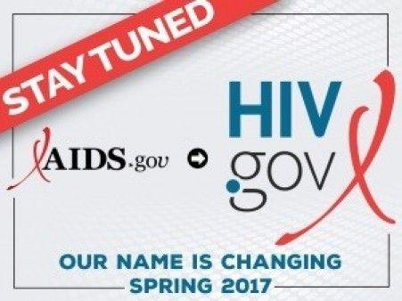 AIDS.gov Logo - AIDS.gov” Changing Name to “HIV.gov”