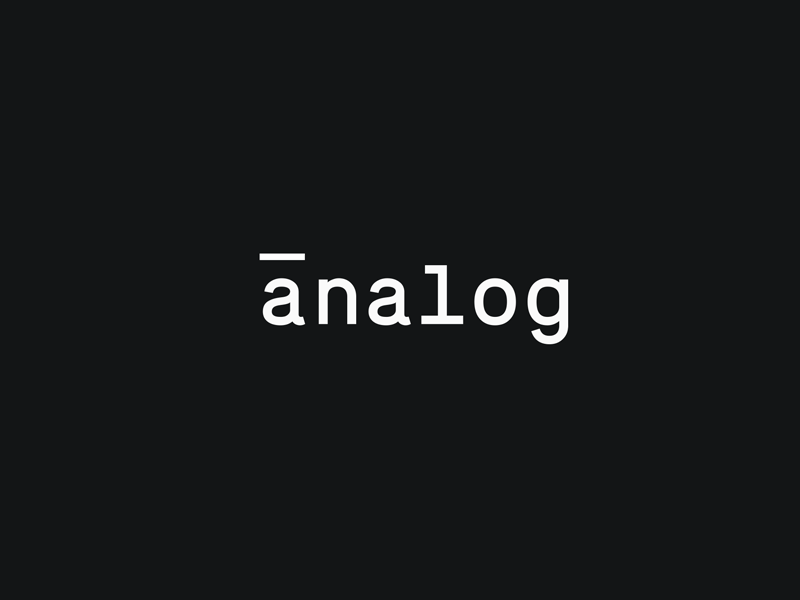 Analog Logo - Analog logo by Desislava Kusheva on Dribbble