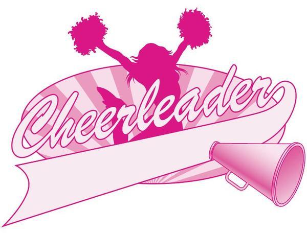 Cheerleader Logo - Cheerleader Jump Logo Design vector free download