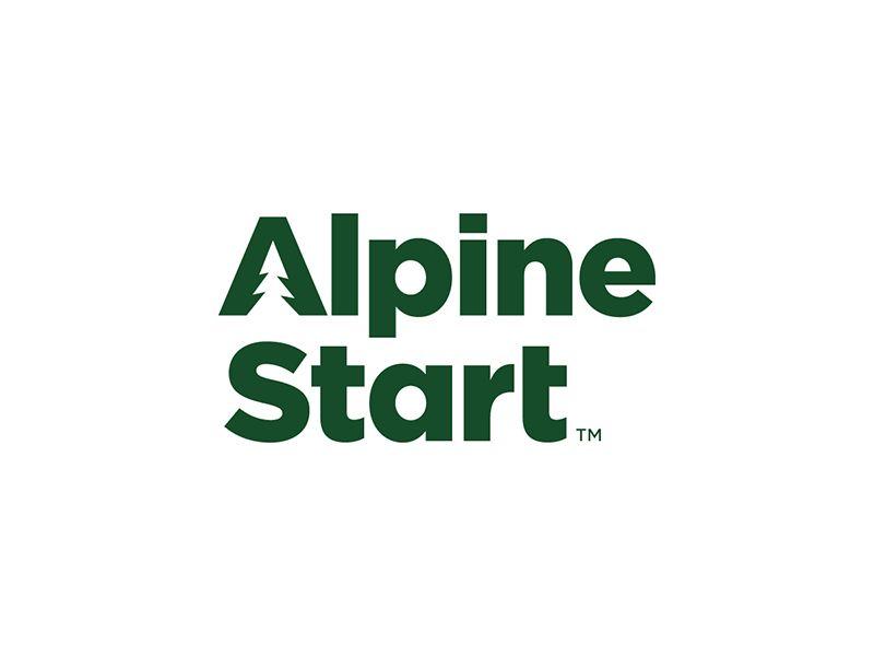 Alpine Logo - Alpine Logo by Hampton Hargreaves - Alpine Start - logoinspirations.co