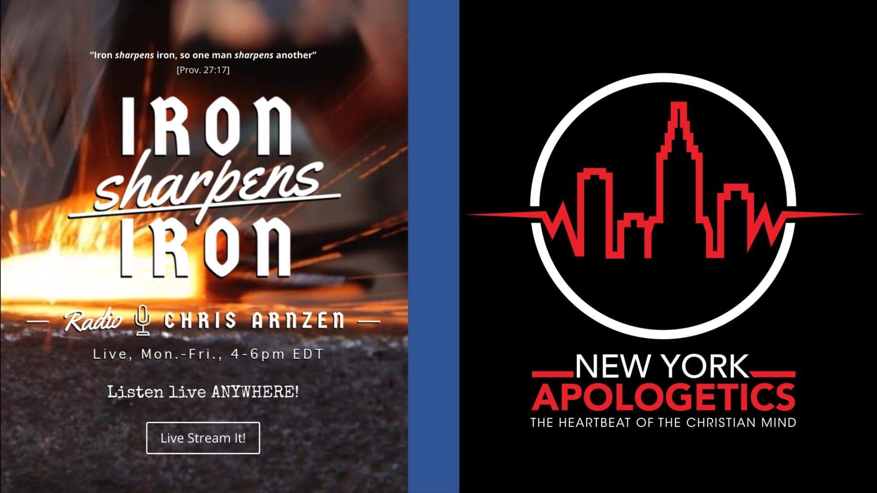 Apologetics Logo - NYA Iron Sharpens Iron logo - New York Apologetics