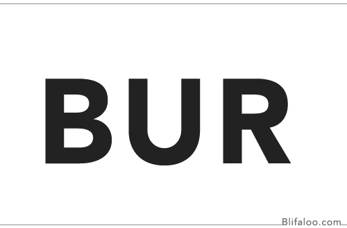 Bur Logo - Rebus Puzzle (BUR) Good Riddles your