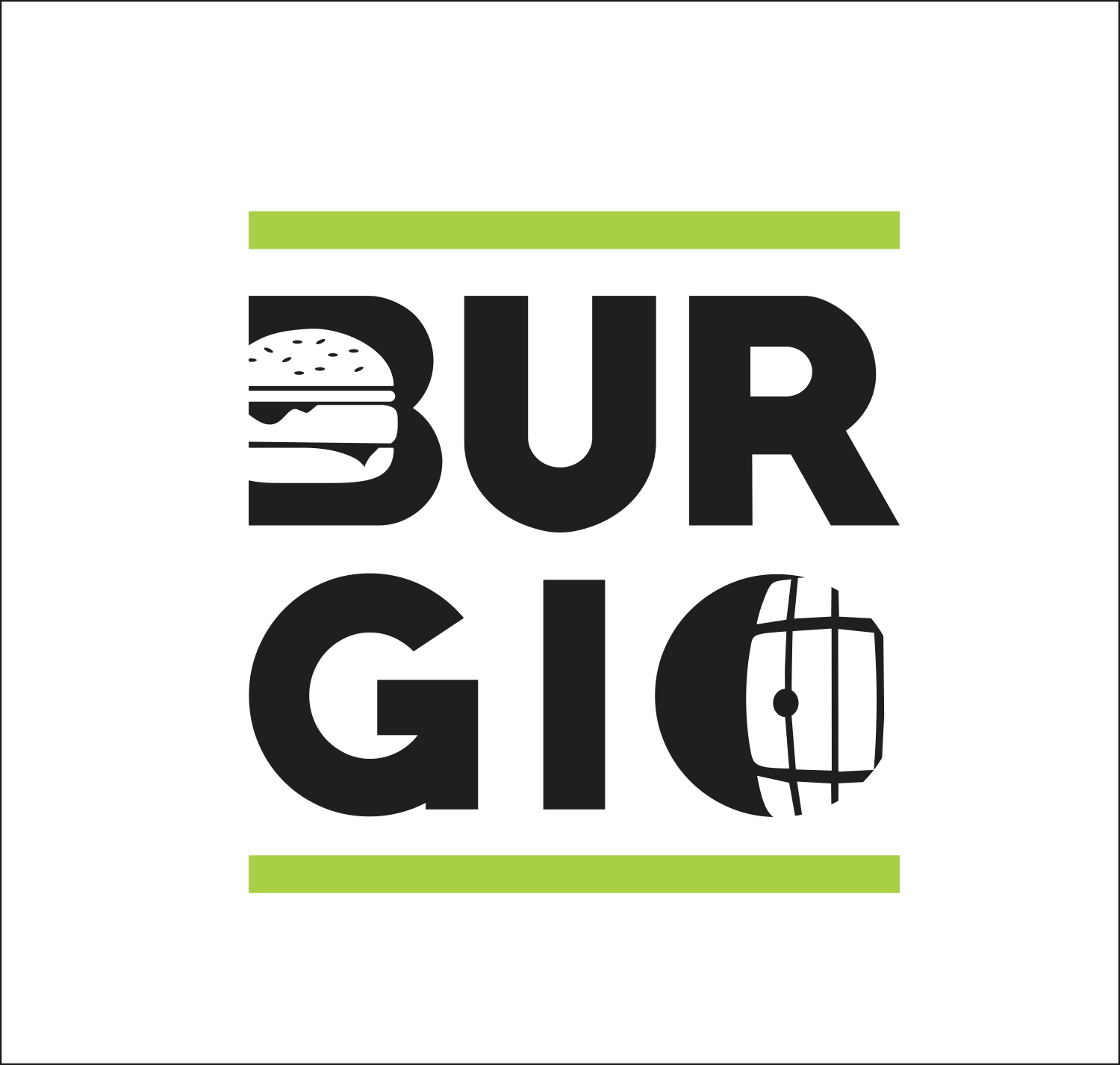 Bur Logo - Upmarket, Bold, Burger Restaurant Logo Design for BUR GIO by ...