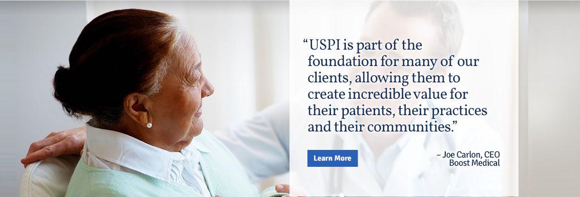 USPI Logo - Home. United Surgical Partners