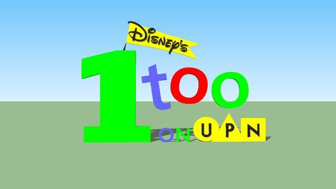 UPN Logo - Disney's One Too on UPN Logo | 3D Warehouse