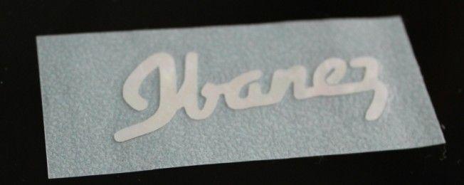 Ibanez Logo - MOP logo- For Ibanez sticker, Guitar Custom