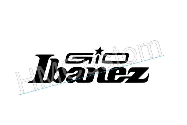 Ibanez Logo - Ibanez GIO Vs 2 Logo Vinyl Decal Sticker