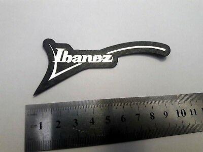 Ibanez Logo - IBANEZ LOGO PLASTIC Silver color 100mm