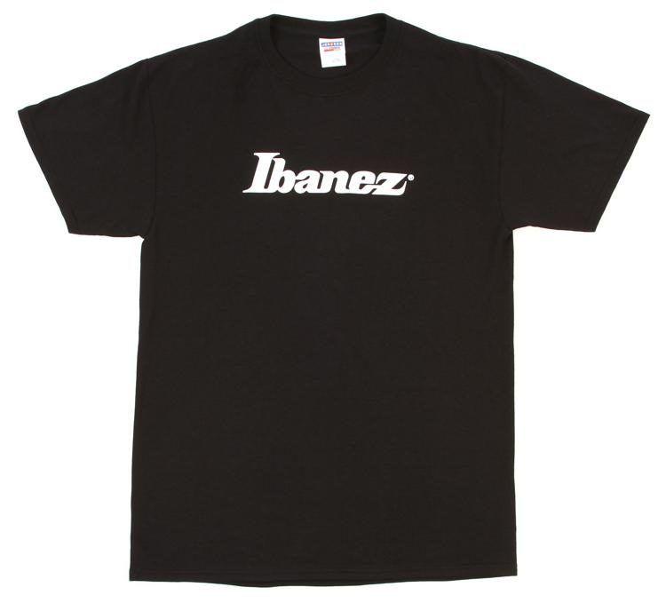 Ibanez Logo - Logo Tee - Black, Small
