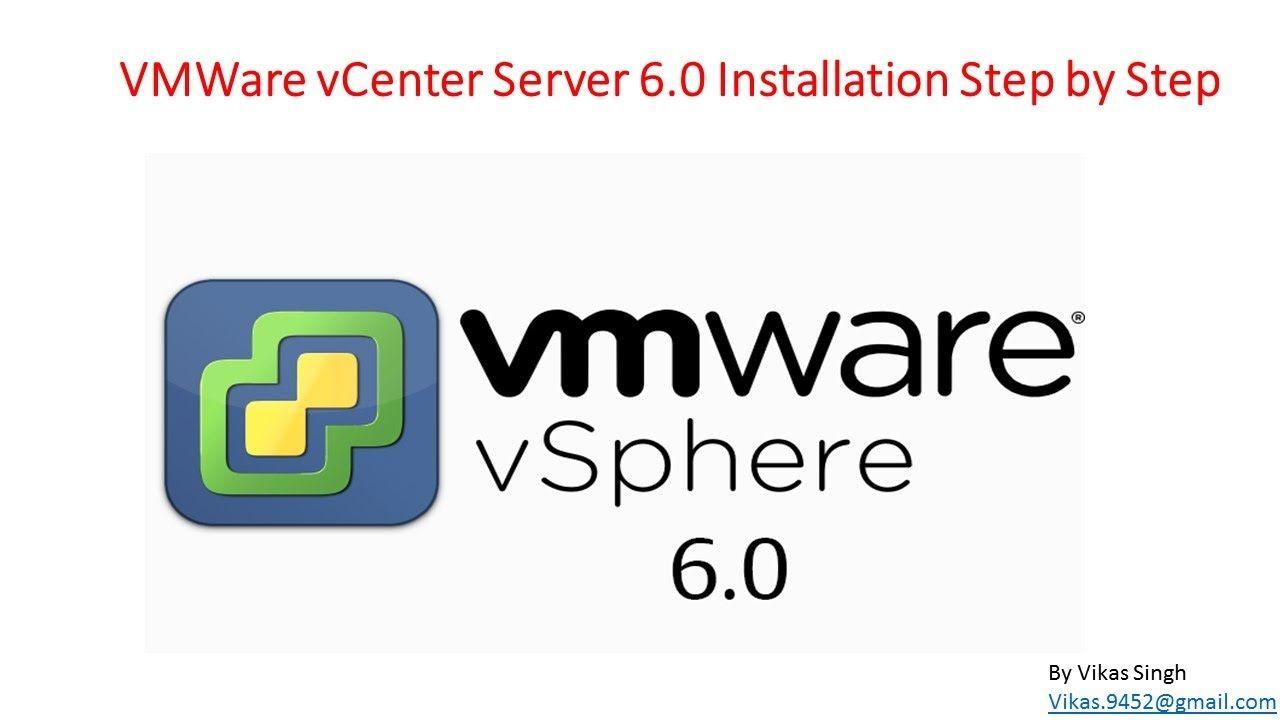 VirtualCenter Logo - VMWare vCenter Server 6.0 Installation & Configuration Step by Step