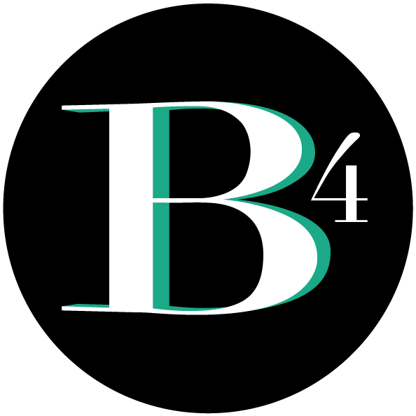 B4 Logo - Browse the Brand, Design + Marketing Portfolio from Bridget | B4 We Work