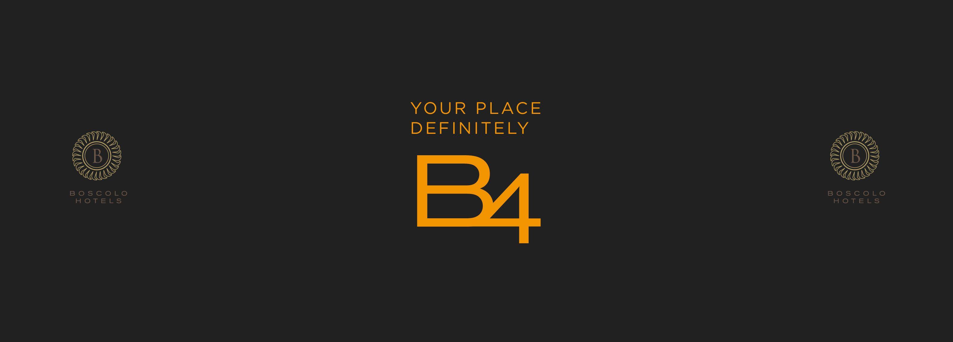 B4 Logo - Boscolo Hotels B4 Logo design - Hangar Design Group