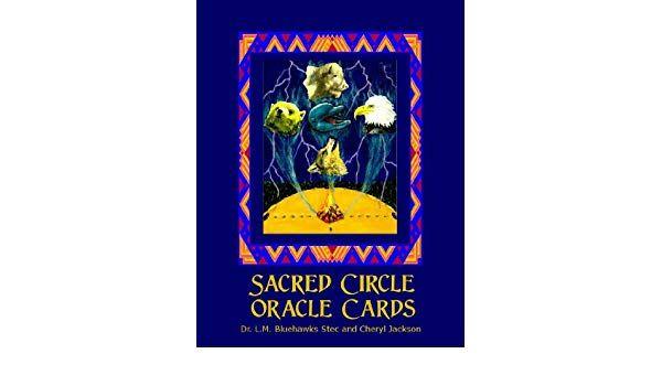 Stec Logo - Sacred Circle Oracle Cards: Dr. L. M. Bluehawks Stec and Cheryl