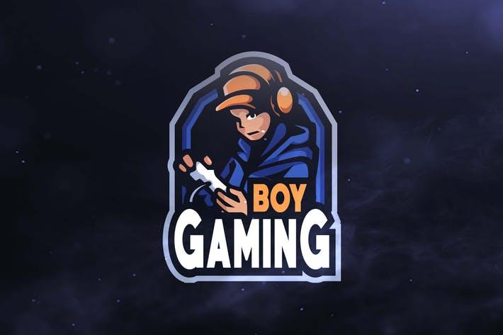 Boy Logo - Boy Gaming Sport and Esports Logos by ovozdigital on Envato Elements