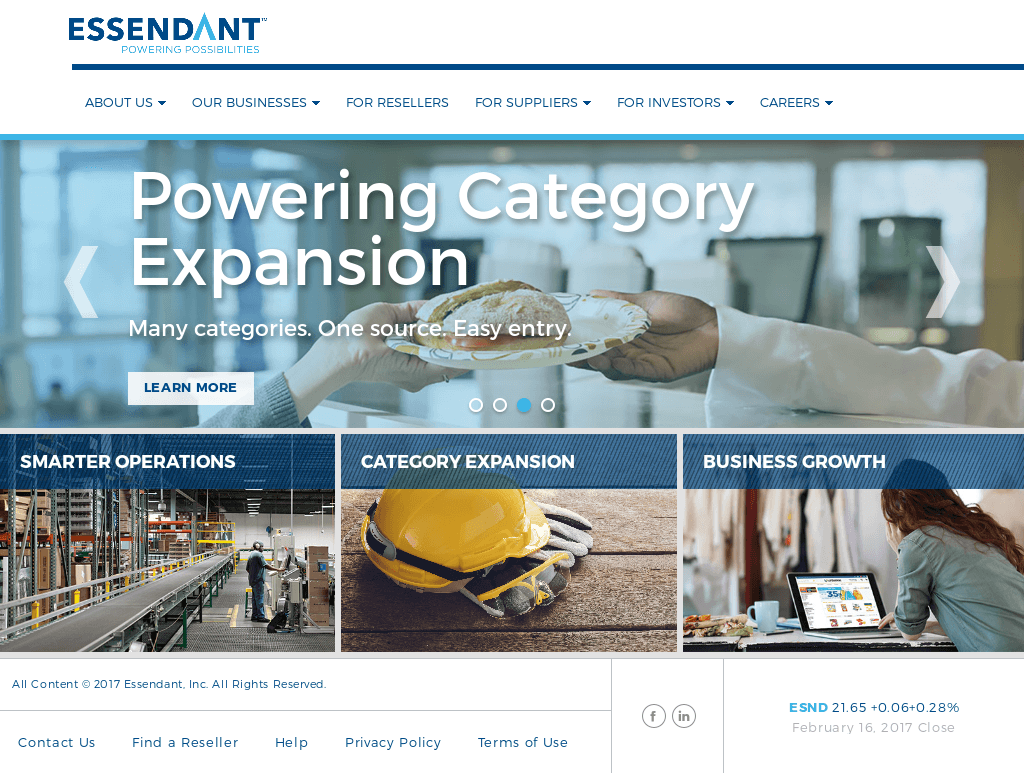 Essendant Logo - Essendant Competitors, Revenue and Employees - Owler Company Profile