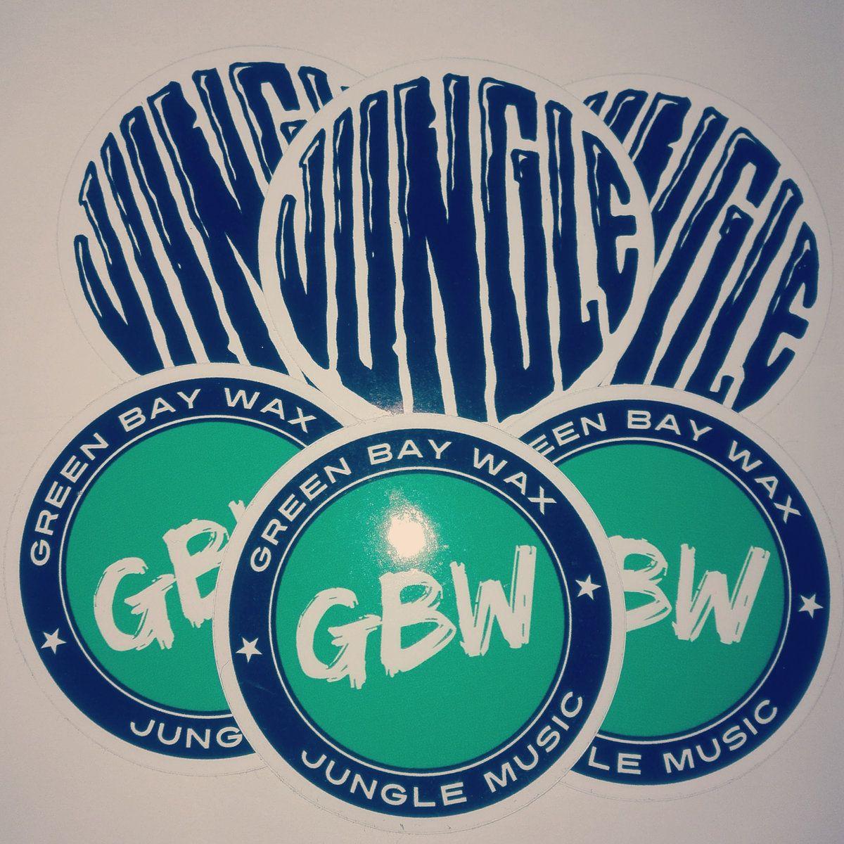 Gbw Logo - GBW Sticker Pack | Green Bay Wax Merch