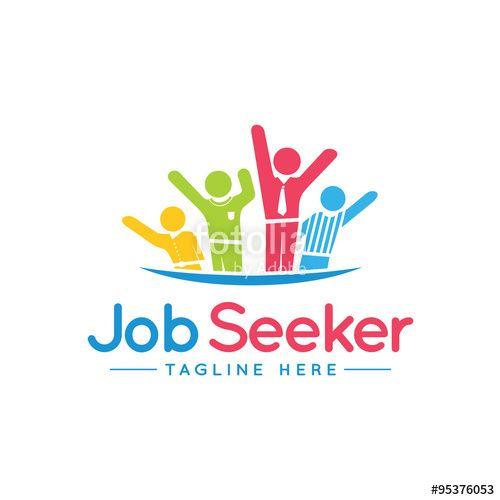 Seeker Logo - JOB SEEKER Logo Icon Stock Image And Royalty Free Vector Files