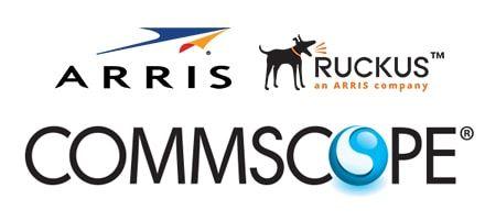 CommScope Logo - ARRIS® & RUCKUS® are now COMMSCOPE®
