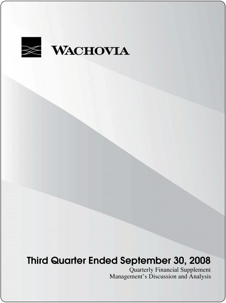 Wachovia Logo - EX-(19)