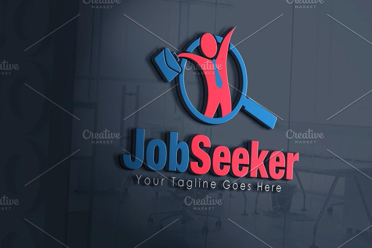 Seeker Logo - Job Seeker Logo Logo Templates Creative Market