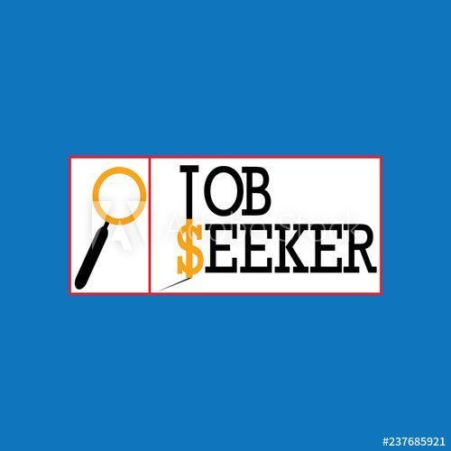 Seeker Logo - Job seeker logo designed in the shape of job seeker finder for all