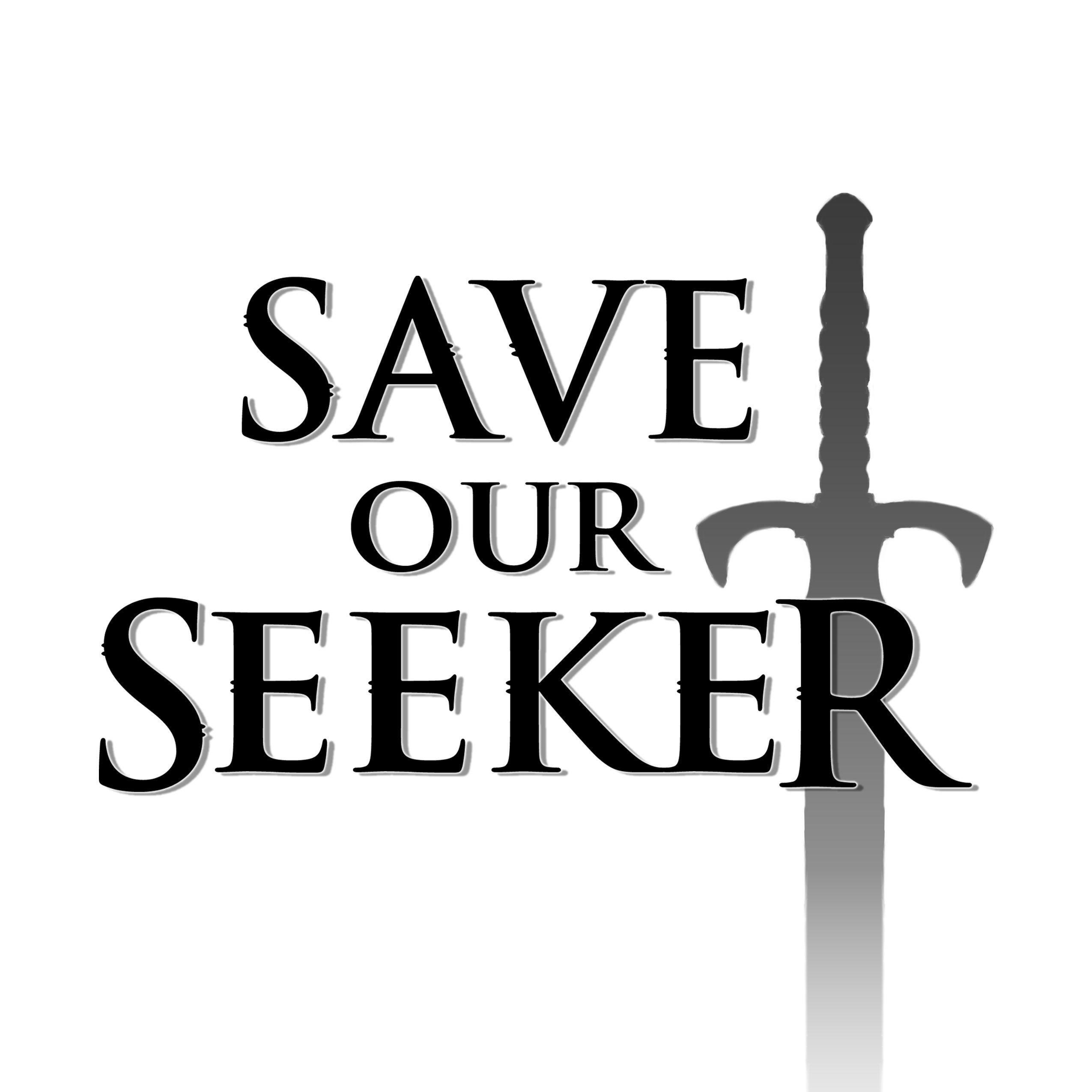 Seeker Logo - Store set up to support the Legend of the Seeker rallies. Rallying