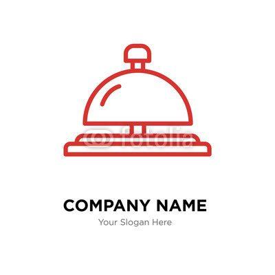 Concierge Logo - concierge bell company logo design template, colorful vector icon