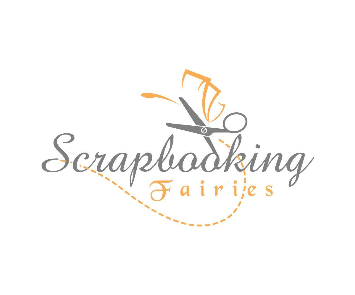 Scrapbooking Logo - Bold, Serious, Retail Logo Design for Scrapbooking Fairies