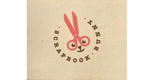 Scrapbooking Logo - Scrapbook Bunny logo design