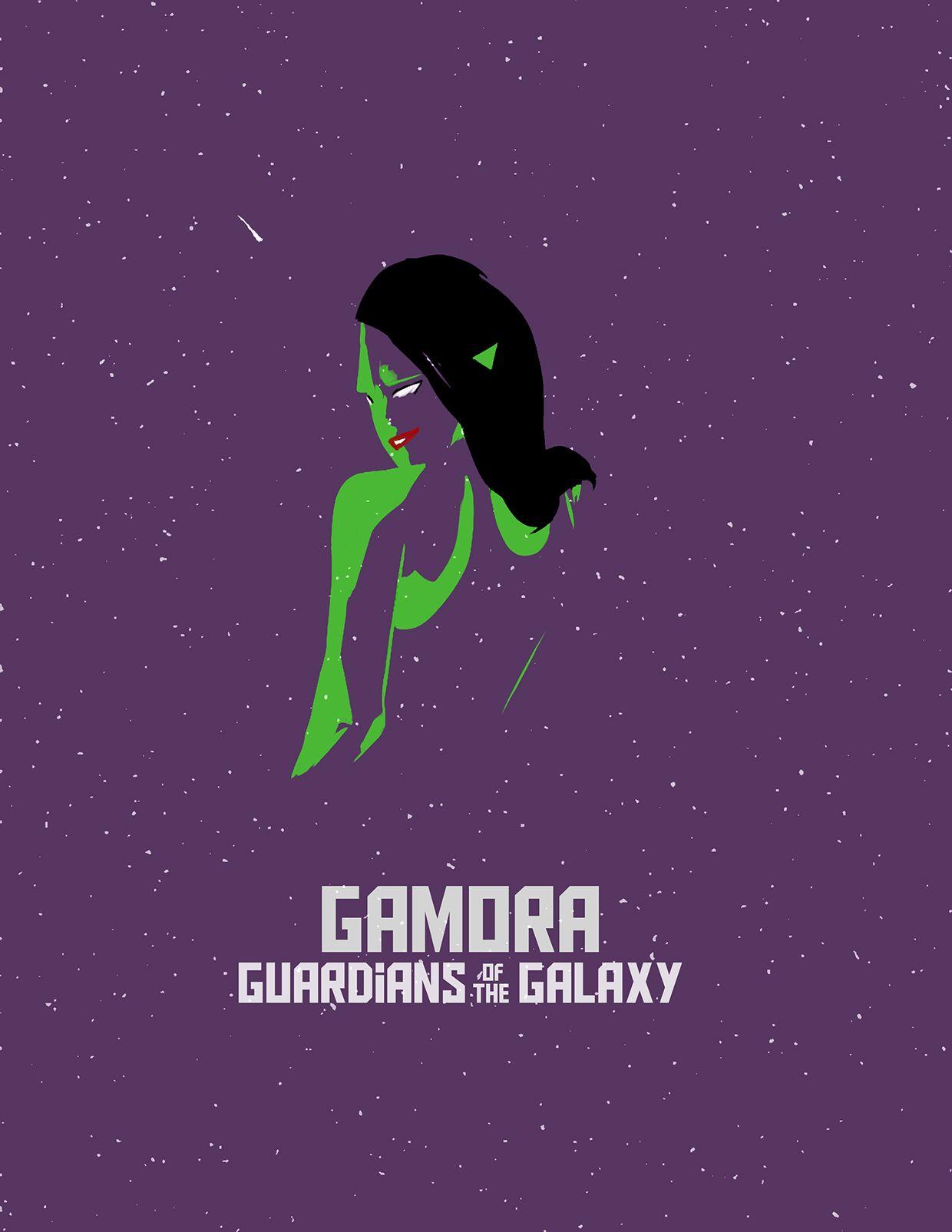 Gamora Logo - Guardians-of-the-Galaxy-Minimalist-Gamora-poster | Minimalisticle