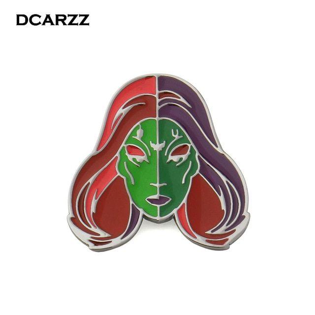 Gamora Logo - US $1.82 30% OFF. Gamora Enamel Pin Avengers:Infinity War Jewelry Guardians Of The Galaxy Lapel Brooch Jeans Decoration Pin Drop Shipping In Brooches